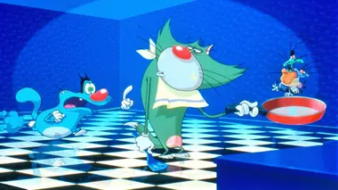 Oggy et les cafards S04E07 La maison dirigeable
