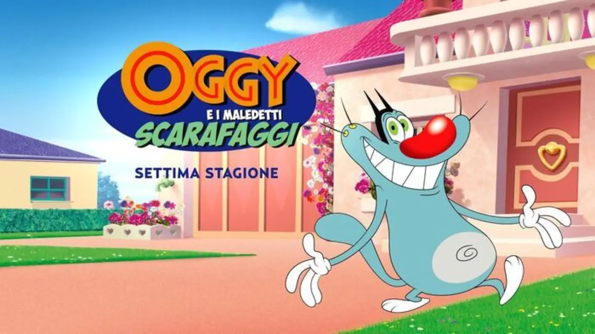 Visuel de Oggy et les cafards S05E18 Dee Dee Capone