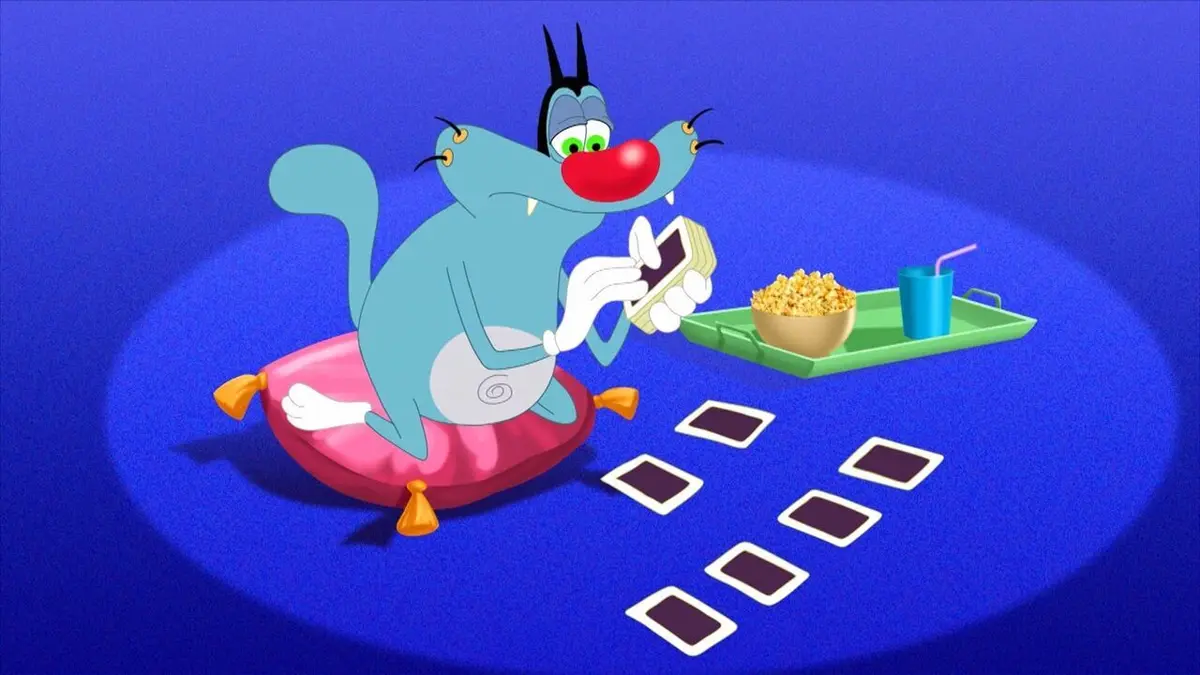 Visuel de Oggy et les cafards S06E19 Le magot