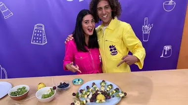 Le tuto salade de fruits en forme de paon
