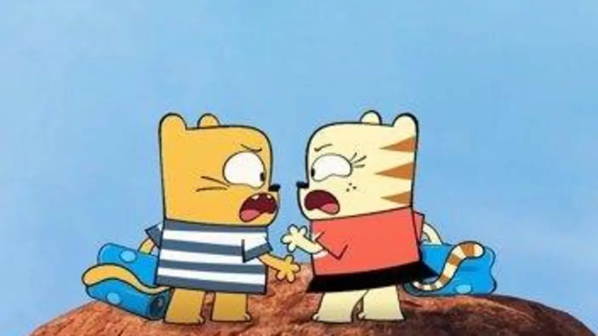 Ollie et Moon S01E00 La course au kangourou australien