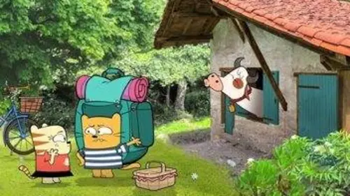 Ollie et Moon S01E00 L'incroyable course française
