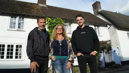 On a échangé nos maisons Le manoir