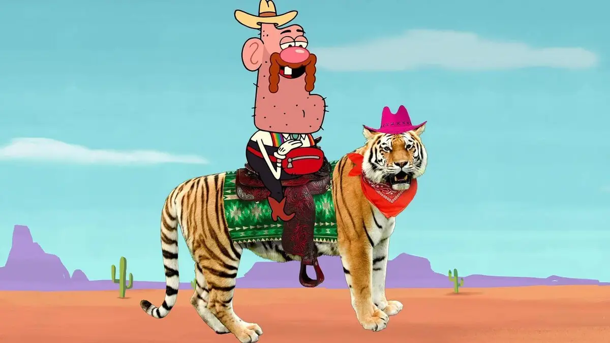 Oncle Grandpa S02E14 Le grand western spaghetti