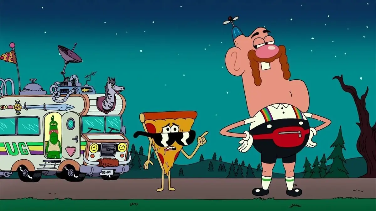 Oncle Grandpa S02E41 Le royaume de la relaxation