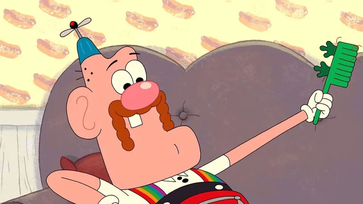 Oncle Grandpa S03E02 Monsieur Gus déménage