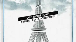 One More Joke à la tour Eiffel Paris rétro