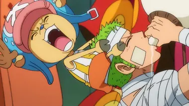 L'aube est venue. Repos mérité pour Luffy et les siens !