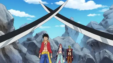 La situation est désespérée. Un combat brûlant pour Luffy !