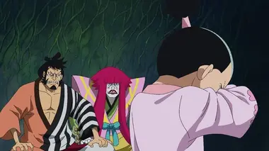 Un serment entre hommes. Luffy et le Seigneur Momonosuke