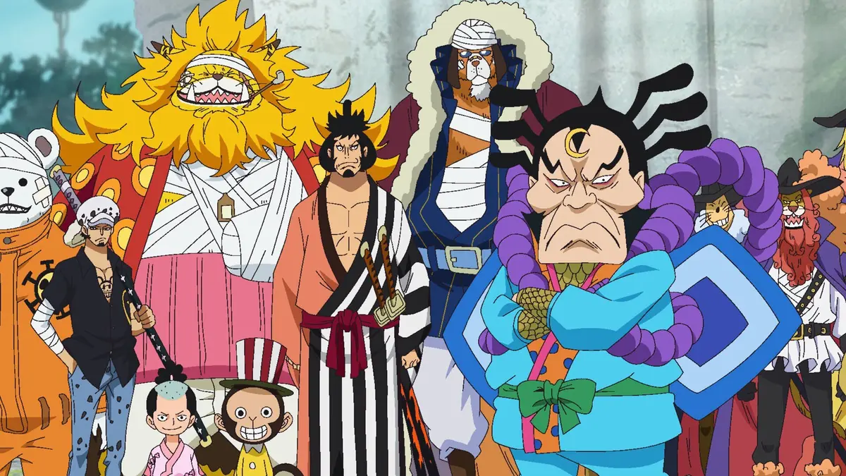 One Piece S18E776 Adieu, on quitte l'éléphant. en route pour délivrer Sanji !