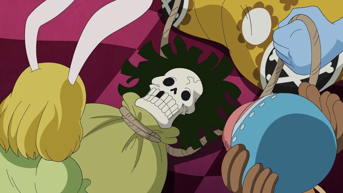 One Piece S19E823 Le sommeil agité de l'Impératrice. Opération de sauvetage pour Brook !