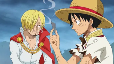 Entrevue secrète. Luffy et les pirates du Fire Tank !