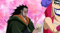 One Piece S19E880 Sabo sort de l'ombre. Les capitaines révolutionnaires !