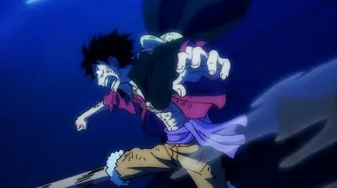 Retour légendaire. Le poing de Luffy ébranle les cieux !