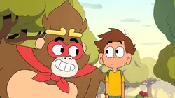 Oscar & Malika, toujours en retard S03E17 Le roi singe