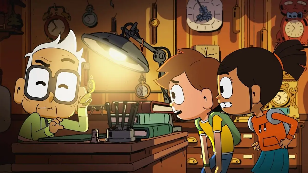 Oscar & Malika, toujours en retard S01E23 La montre à remonter le temps