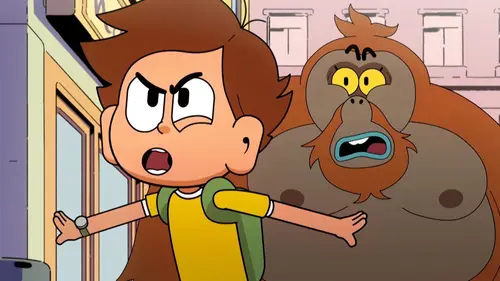 Oscar & Malika, toujours en retard S01E37 Le singe savant