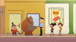 Oscar & Malika, toujours en retard S01E37 Le singe savant