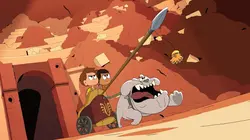 Oscar & Malika, toujours en retard S01E02 Les ruines romaines