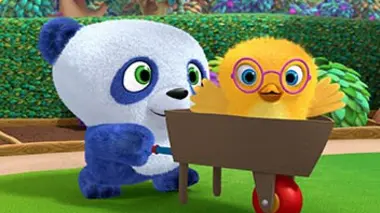Ouaf Ouaf, Plume et Stan S01E33 Une aventure sous un pommier