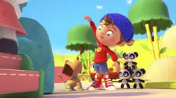 Oui-Oui, enquêtes au Pays des jouets S01E15 L'affaire du mur bleu