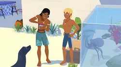 Oum le dauphin blanc S03E02 Sauve qui poulpe