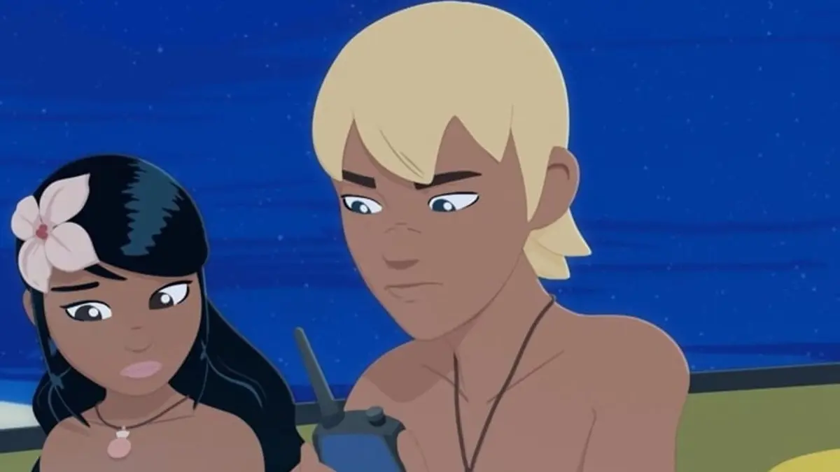 Oum le dauphin blanc S03E42 A la rescousse de Manouna