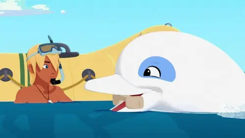 Oum le dauphin blanc S02E27 Le dauphin préhistorique