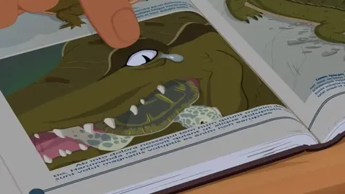 Oum le dauphin blanc S03E38 Les larmes du crocodile