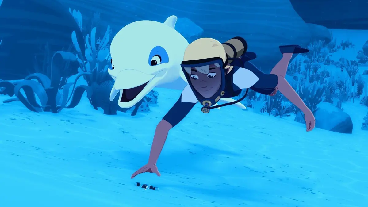 Oum le dauphin blanc S03E31 Les diamants de Manha