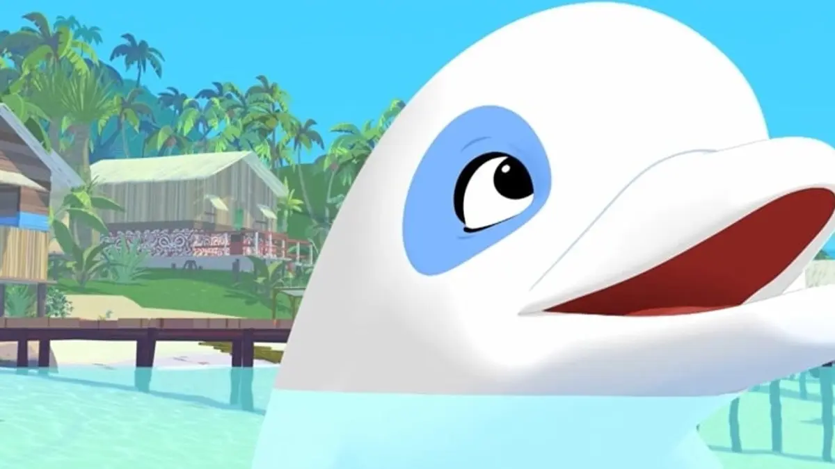 Oum le dauphin blanc S03E50 Parle avec Oum