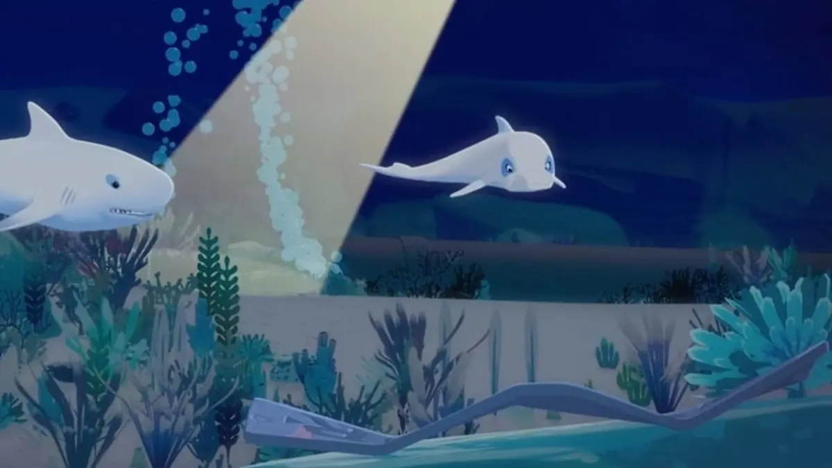 Oum le dauphin blanc S03E52 Le requin blanc