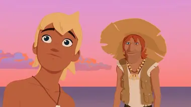 Oum le dauphin blanc S01E08 Le Tiki volé