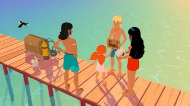 Oum le dauphin blanc S01E16 Le peintre des mers du sud