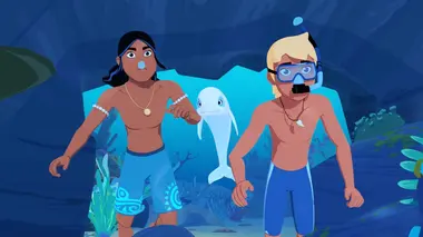 Oum le dauphin blanc S01E27 Le Tiki de Jade