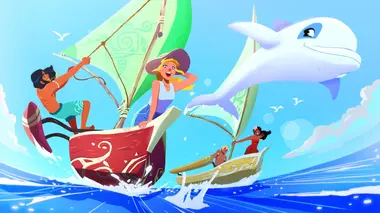Oum le dauphin blanc S02E23 La légende du dauphin rose