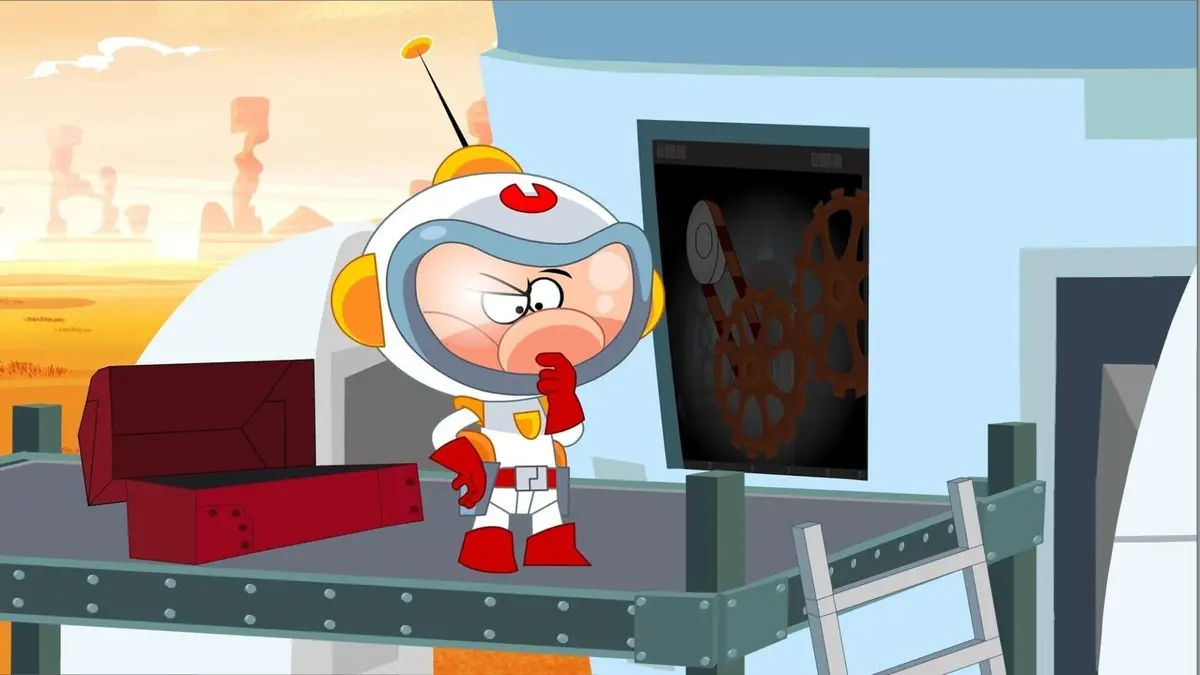 P'tit Cosmonaute S01E37 Attention chien robot méchant