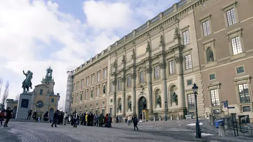 Palais du monde Le palais royal de Stockholm