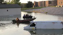 Panique sur Terre Planète inondée