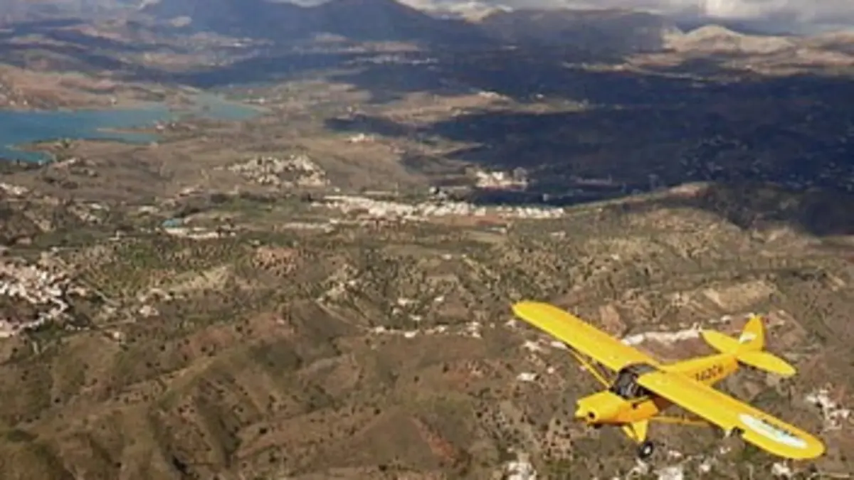Par avion E19 De la Sierra Nevada à Malaga