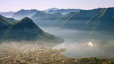 Le lac de Lugano