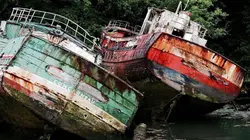 Paradis de rouille Vestiges maritimes et ferroviaires