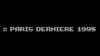 Paris dernière
