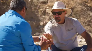 Les rivières d'or du désert Mojave