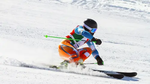 Partis skier