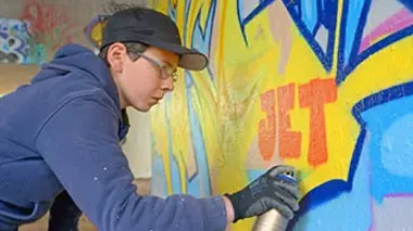 Les graffitis de Ben