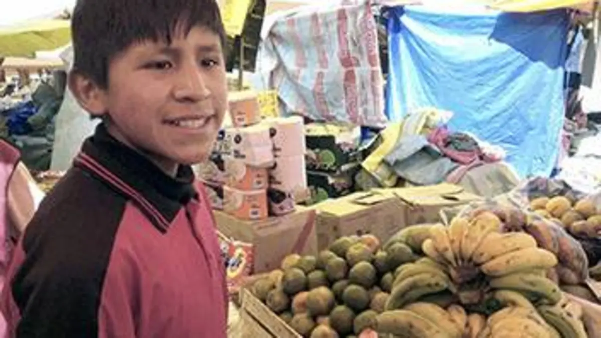 Passe me voir ! Alvaro, le petit cireur de chaussures de La Paz