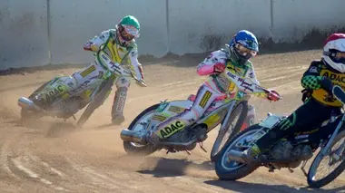 Chayenne, à fond dans les virages