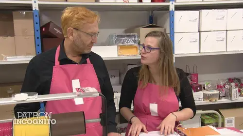 Patron incognito Confiserie Leonidas